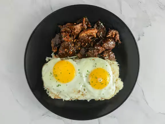 Tapsilog at Kalesa Korner Filipino restaurant in Winnipeg, MB