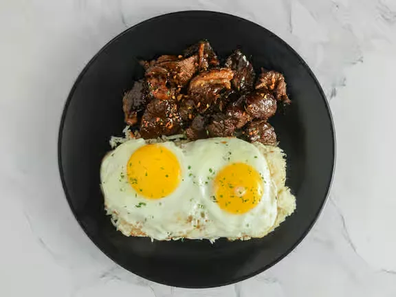 Tapsilog at Kalesa Korner Filipino restaurant in Winnipeg, MB